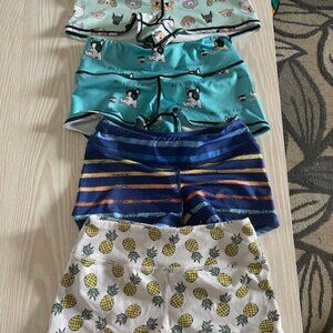 Women's Athletic Booty Shorts Bundle--Sz. S